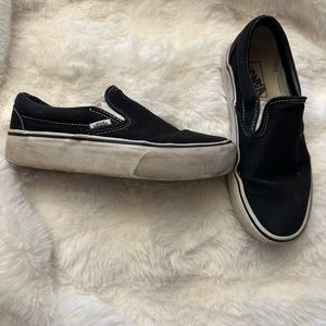 Vans Platform Slip On Shoes